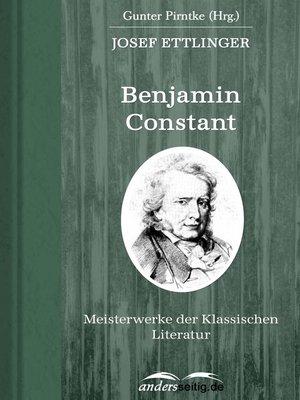 cover image of Benjamin Constant